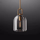 Modern All-Copper Crystal Pendant Light