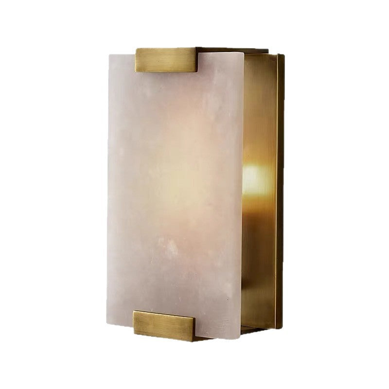 Natural Marble Wall Sconce – Luxury Modern Designer Wall Light