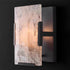 Solid Copper & Natural Stone Wall Sconce – Vintage Designer Wall Light