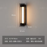 Modern Bauhaus Long Linear Wall Sconce – Minimalist Contemporary Wall Lighting