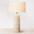 Modern Travertine Stone Table Lamp