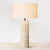 Modern Travertine Stone Table Lamp